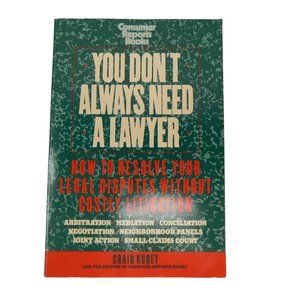 You Don't Always Need A Lawyer Craig Kubey 1991